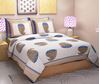 Picture of JAIPURI BED SHEET WHITE WITH DESINE