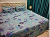 Picture of S K Mani Prints Double Bed Sheet Multicolor 2