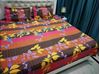 Picture of S K Mani Prints Double Bed Sheet Multicolor 4