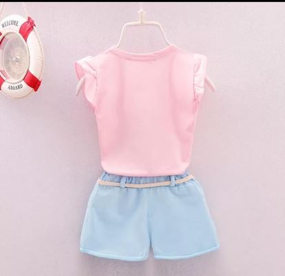 Picture of Cute casual set With belt for kids