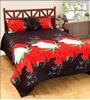 Picture of FLORA  Glace Cotton Double Bed sheet  #4