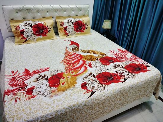 Picture of High Quality COTTON  KING SIZE Double Bed Sheet #2