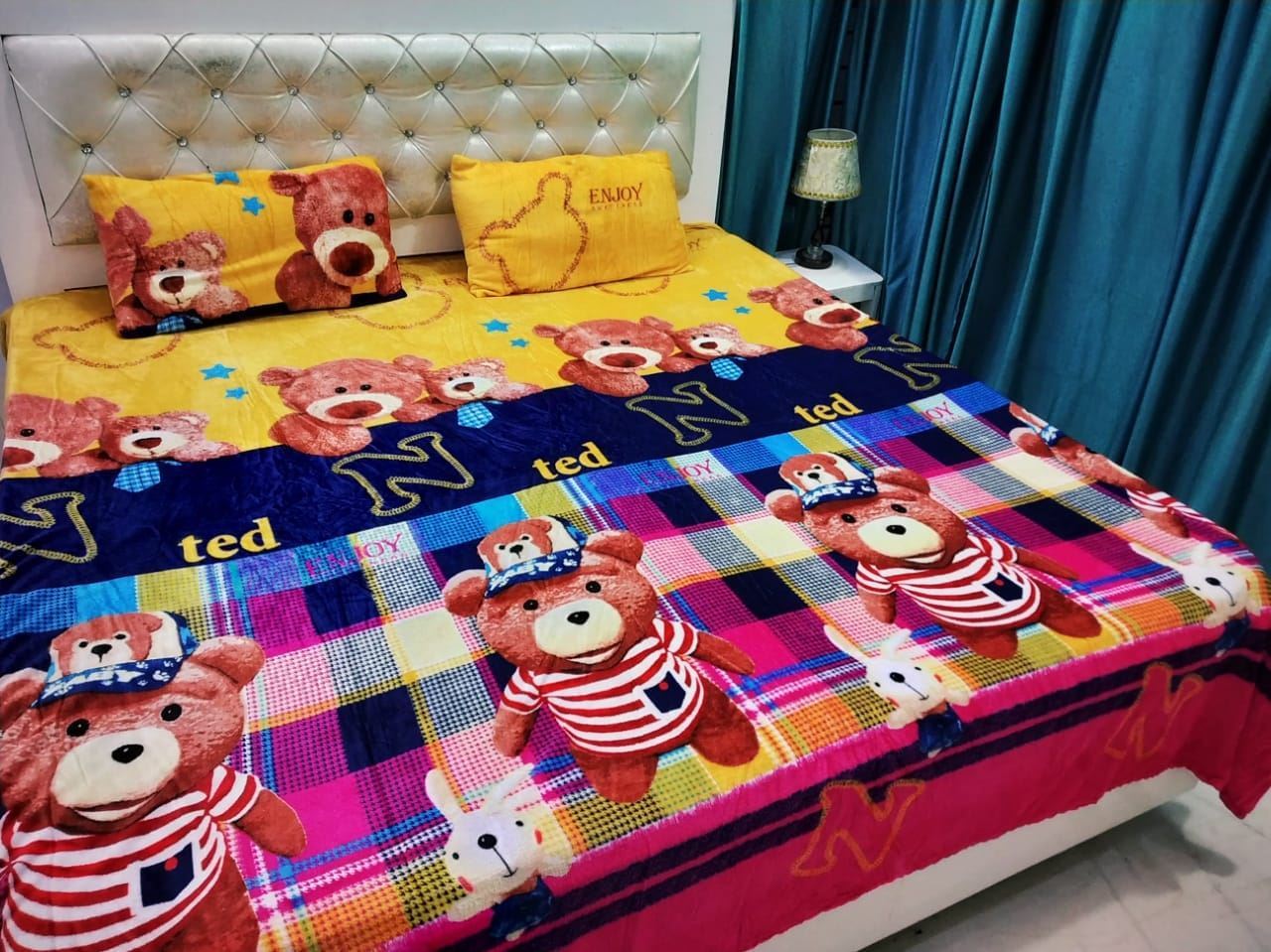 Alfa Store. SUPER SOFT VELVET TOUCH DOUBLE BED FLANNEL AC BLANKET5