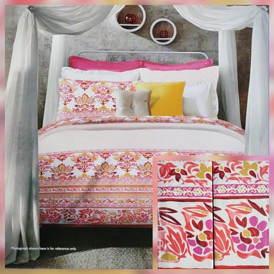 Picture of Lotus double bed sheet with 2 pillow covers #2