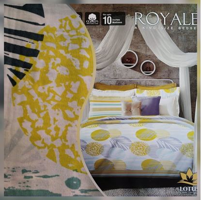 Picture of Lotus double bed sheet with 2 pillow covers #5