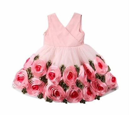 Picture of Girls floral party wear