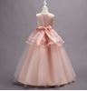 Picture of Peach long princess gown