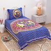 Picture of RAJWADA SINGLE BED SHEET Orange,Blue,Green,Red