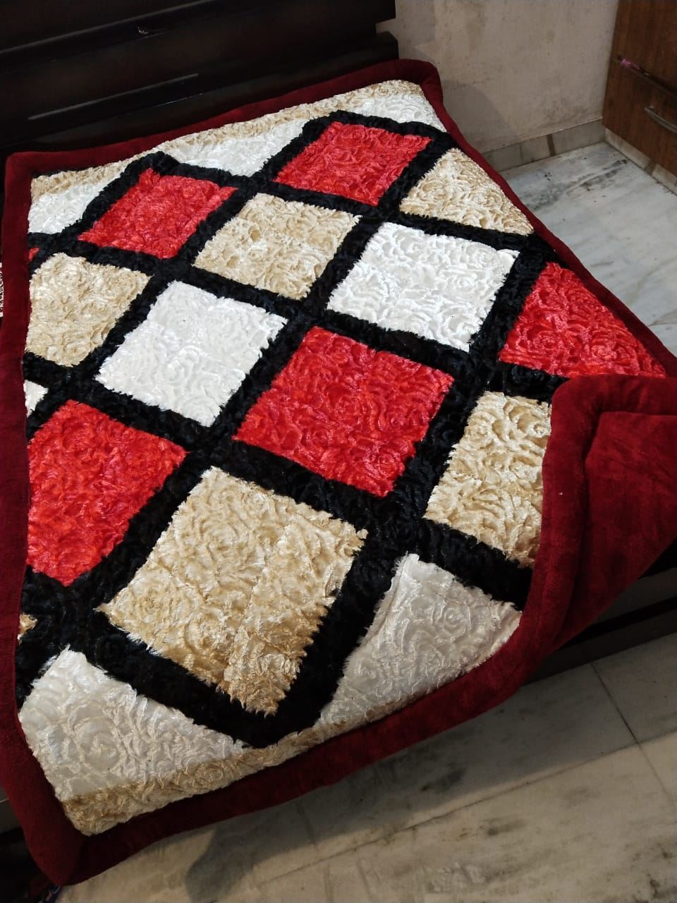 Alfa Store. SINGLE BED SUPER WARM HEAVY WINTER QUILT 2