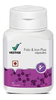 Picture of Vestige Folic & Iron Plus Capsules Pack Of 2
