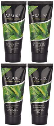Picture of Vestige Assure Moisturising Shaving Gel - 50 Grams (Pack Of 4)