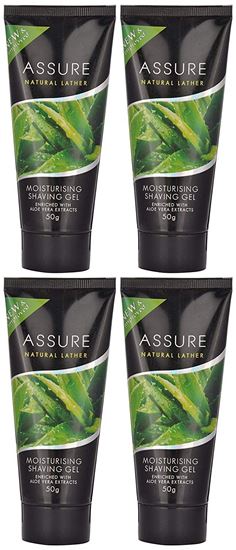 Picture of Vestige Assure Moisturising Shaving Gel - 50 Grams (Pack Of 4)