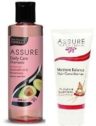 Picture of Vestige Assure Daily Care Shampoo & Assure Nurture Renew Moisture Balance Hair Conditioner