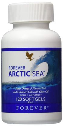 Picture of Forever Living Arctic-Sea Super Omega-3 Natural Fish Calamari Oils With Olive Oil