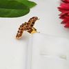 Picture of TWISTED LEAF DESIGNER RING Festivefeel