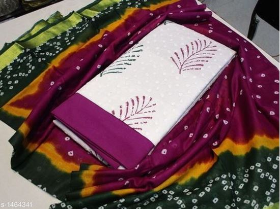 Picture of Vihan Pretty Cotton Printed Saree #1