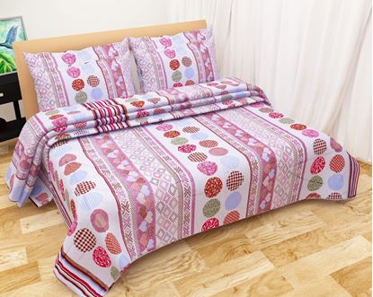 Picture of Sukmani SADHABAHAR Glace Cotton Double Bedsheet #2