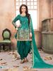 Picture of SUKMANI Silk Mirror work Patiyala Suit #1