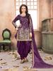 Picture of SUKMANI Silk Mirror work Patiyala Suit #2