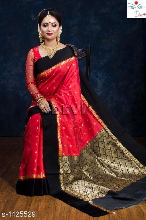 ethnic silk saree