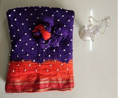 Picture of Vihan Trendy Cotton Silk Women's Saree**