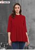 Picture of Women's Plain Regular Fit Cotton Top Catloge*