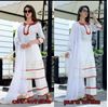 Picture of Rayon Slub Fabric Beatiful Gotta Designer Kurti