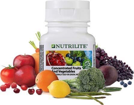 Alfa Store. Amway Nutrilite Concentrated Fruits&vegetables 60n