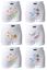 Picture of BODYCARE Pure Cotton Printed White Bloomer for Girls & Kids (pack of 6)