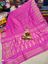 Picture of vihan soft zari  pink colour dhakai jamdani