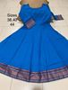 Picture of Vihan Mangalagiri Pure Cotton Frocks with Zari borders #1