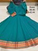 Picture of Vihan Mangalagiri Pure Cotton Frocks with Zari borders #3