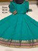 Picture of Vihan Mangalagiri Pure Cotton Frocks with Zari borders #4