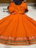 Picture of Vihan Mangalagiri Pure Cotton Frocks with Zari borders #6