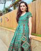 Picture of Vihan ever green brocade Maxi Dress for Women