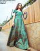 Picture of Vihan ever green brocade Maxi Dress for Women