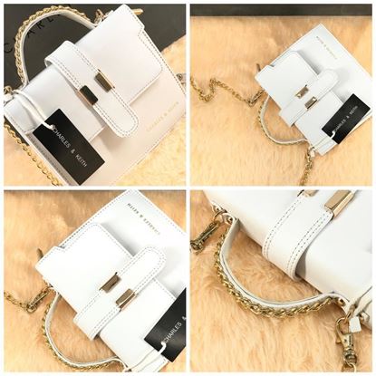 Picture of Charles & Keith WHITE SK MANI BAG