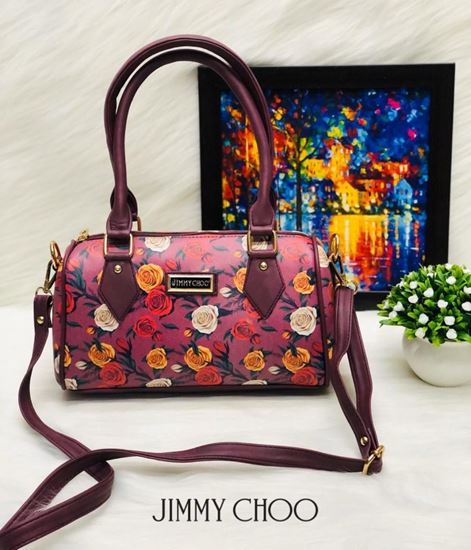 Alfa Store. JIMMY CHOO CHERRY PEACH S K MANI BAG