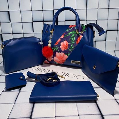 Picture of Jimmy choo BLUE S K MANI BAG 12