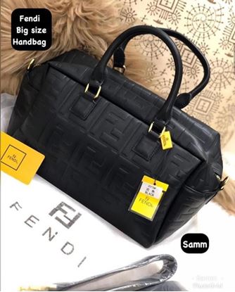 Picture of S K MANI BAG  FENDI BLACK S K MANI BANG