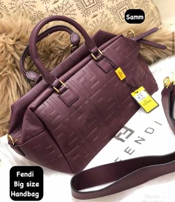 Picture of FENDI HANDBAG COFFEY BROWN