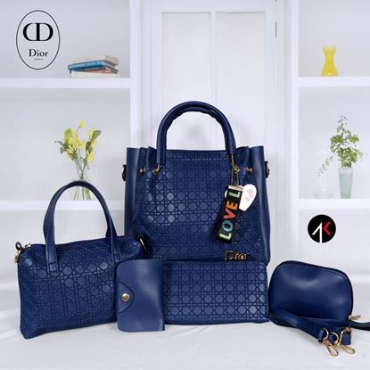 Picture of DIOR HANDBAG BLUE S K MANI BAG