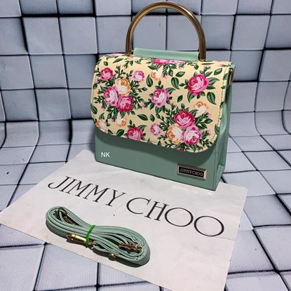 Picture of Jimmy choo SEA GREEN S K MANI BAG