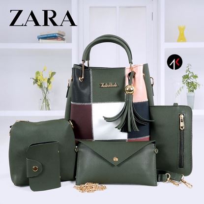 Picture of ZARA HANDBAG GREEN 