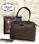 Picture of PRADA MILANO HANDBAG HALF BLACK 