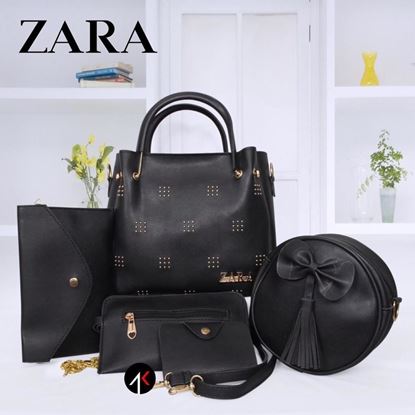 Picture of ZARA HANDBAG BLACK