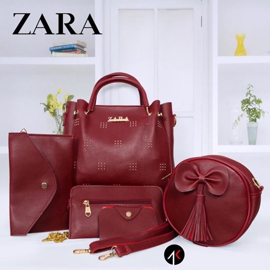 Cat No. 2240 – Branded Ladies hand bags. Zara Rs. 1100.00, Thailand Rs.  1600.00, Guess Rs. 1650.00