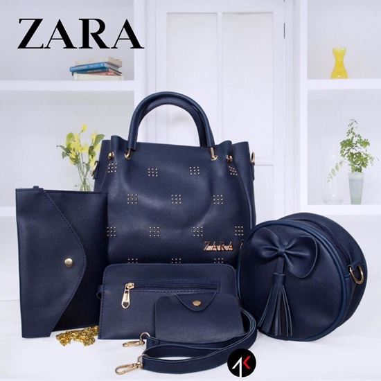 Stylish Zara Canvas Mini Tote Bag
