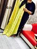 Picture of Vihan beautiful kurtis soft velvet top designed with gotta work*