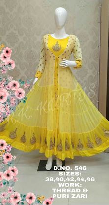 Picture of Vihan KURTIS Designer long indo-western dress